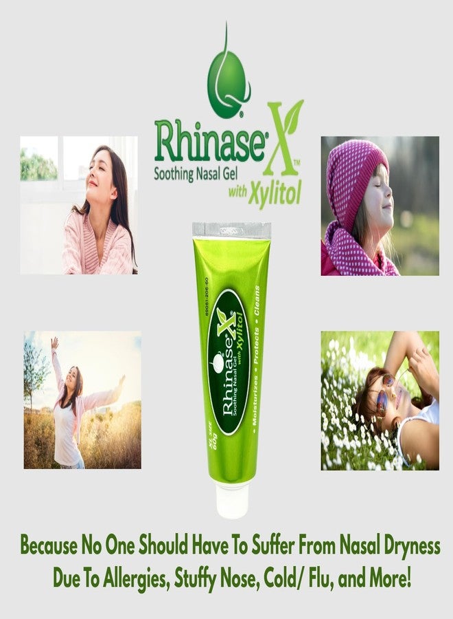 Rhinase X Nasal Gel | Long Lasting Symptom Relief from Nasal Dryness from Low Humidity and Allergy| Great for Travel Dryness Caused by Dry Nose. 60g - Image 2
